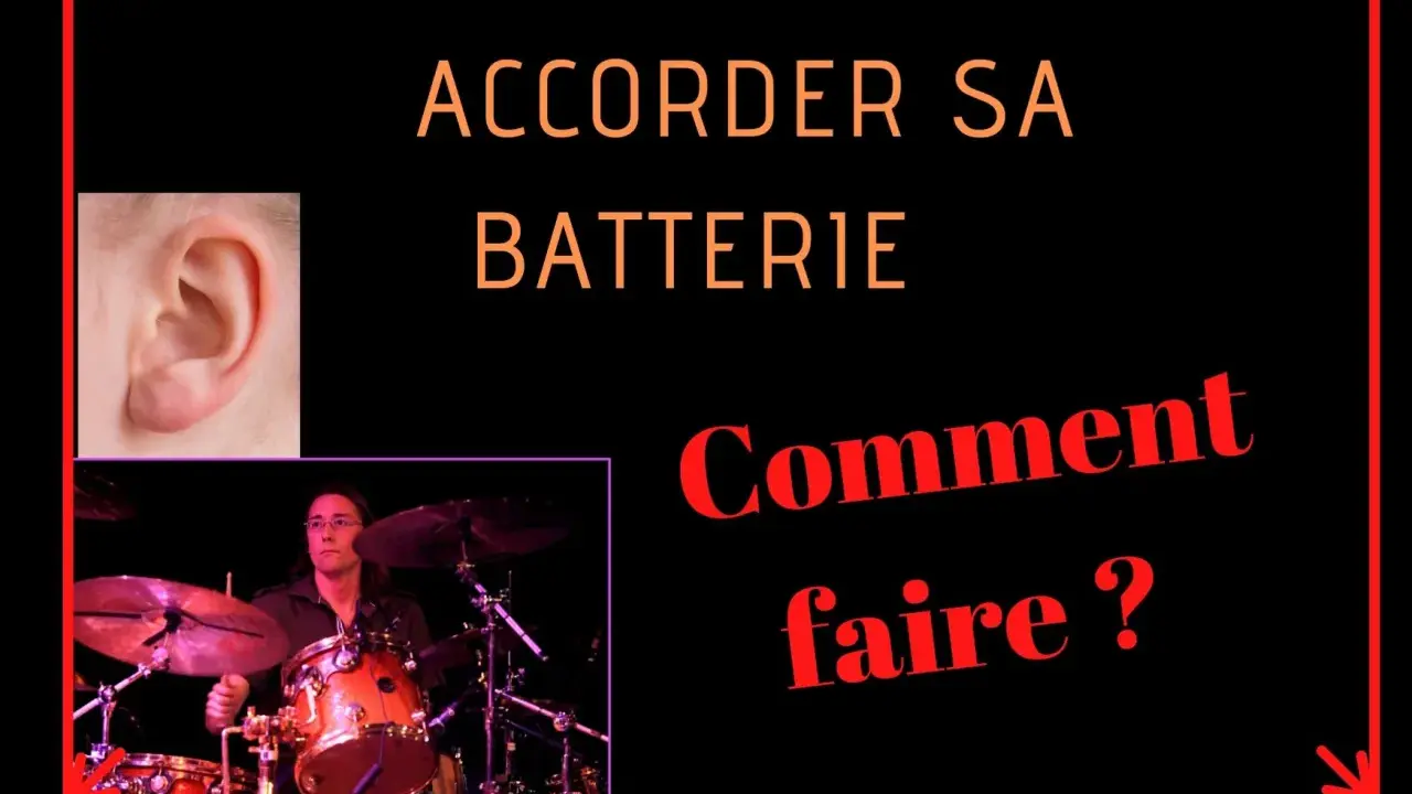 Apprendre comment accorder une batterie avec une oreille attentive et un batteur concentré.