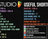 Liste des raccourcis FL Studio pour une création musicale plus rapide : copier, coller, dupliquer, transposer, etc.