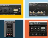 Maîtriser le compresseur : interfaces de plugins audio pour le mixage, incluant CLA-76, FabFilter Pro-C2, SSL Comp et dbx 160.