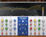 Un égaliseur Pulsar 8200 pour mixer une voix, avec des réglages précis pour chaque bande de fréquences.