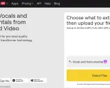 LALAL.AI : séparez voix et instruments grâce à l'IA. Téléchargez vos fichiers audio ou vidéo pour une qualité pro.
