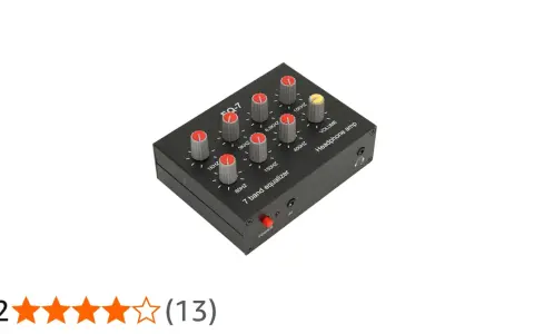 Égaliseur 7 bandes FQ-7 avec potentiomètres pour ajuster le son. Idéal pour le réglage égaliseur 7 bandes.
