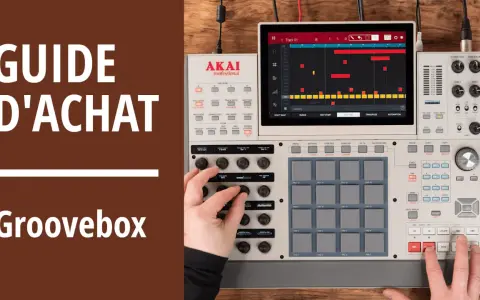 Guide d'achat pour une appli boîte à rythme, ici une groovebox AKAI.