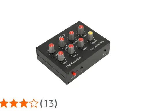 Égaliseur 7 bandes FQ-7 avec potentiomètres pour ajuster le son. Idéal pour le réglage égaliseur 7 bandes.