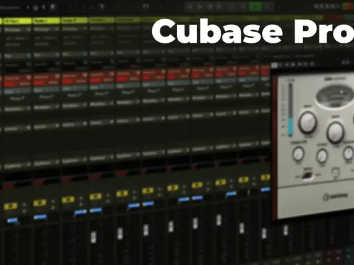 Interface de Cubase Pro 15 avec un plugin de compresseur, idéal pour une eq dynamique.