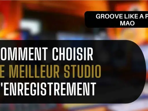Comment choisir le meilleur studio d'enregistrement en ligne pour votre projet musical.