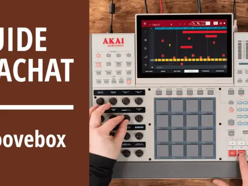 Guide d'achat pour une appli boîte à rythme, ici une groovebox AKAI.