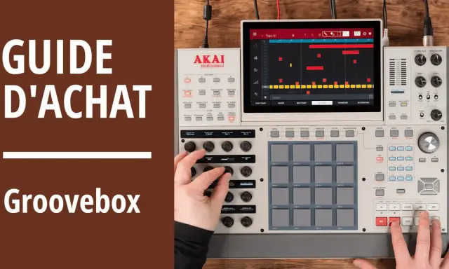 Guide d'achat pour une appli boîte à rythme, ici une groovebox AKAI.